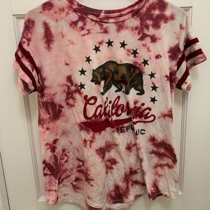 Tie dye California shirt